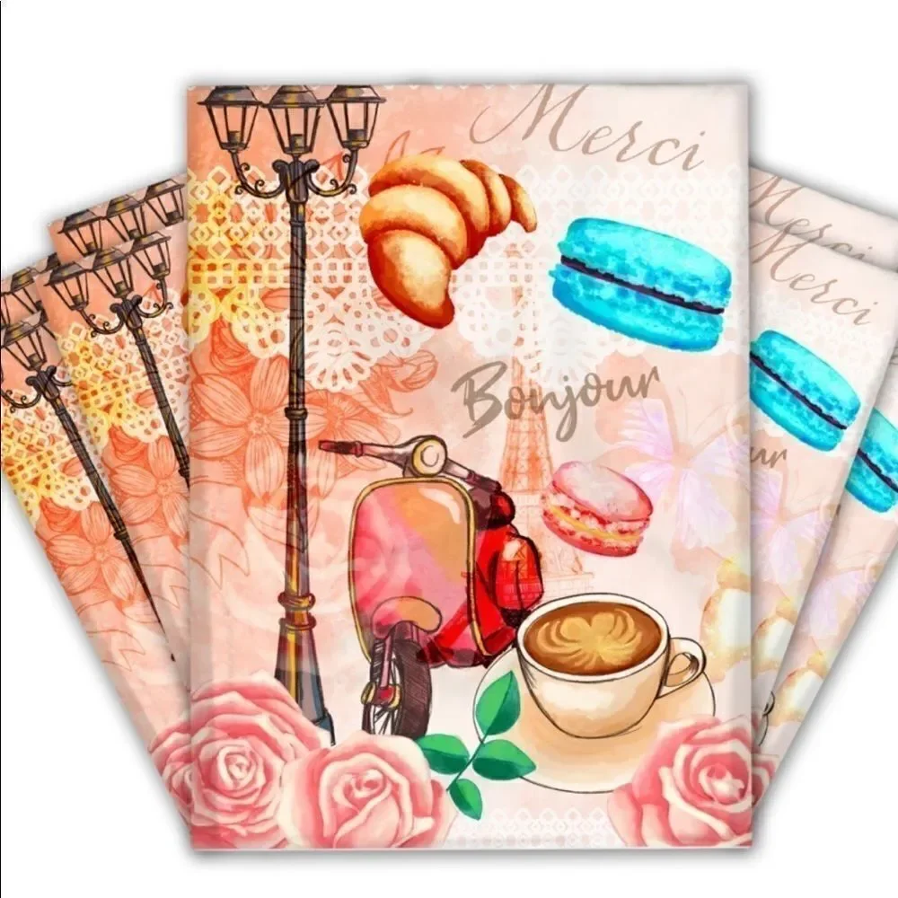 Poly Mailers MIX FUN 10x13 35 pieces 35 stickers 1.5”